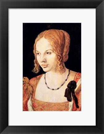 Framed Young Venetian Woman Print