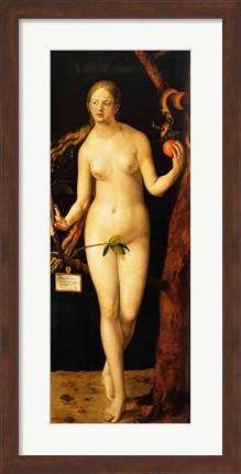 Framed Eve, 1507 Print