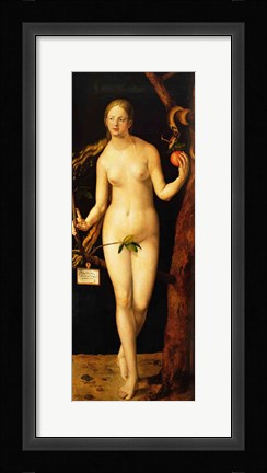 Framed Eve, 1507 Print