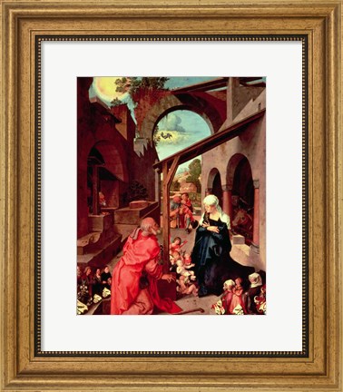 Framed Paumgartner Altarpiece, c.1500 Print