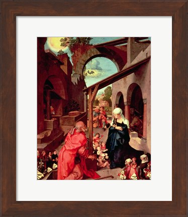 Framed Paumgartner Altarpiece, c.1500 Print