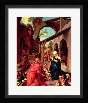 Framed Paumgartner Altarpiece, c.1500 Print