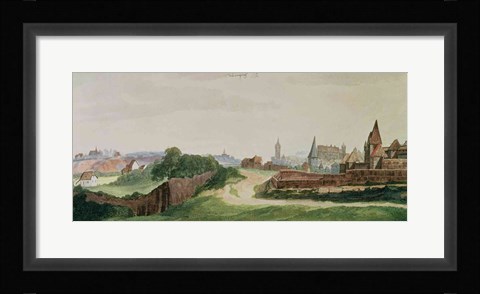 Framed View of Nuremberg Print