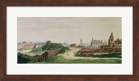 Framed View of Nuremberg Print