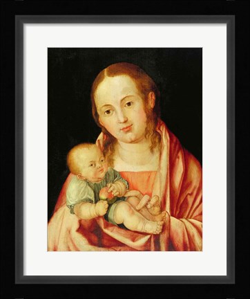 Framed Mary and her Child Print