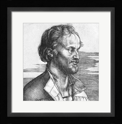 Framed Portrait of Philipp Melanchthon, 1526 Print