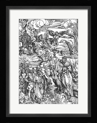 Framed Scene from the Apocalypse, the great Babylonian whore Print