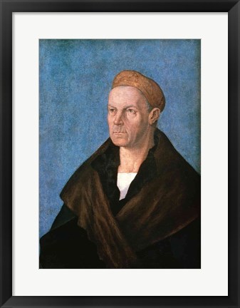 Framed Jakob Fugger, the Rich Print