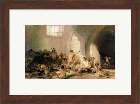 Framed Madhouse, 1812-15 Print