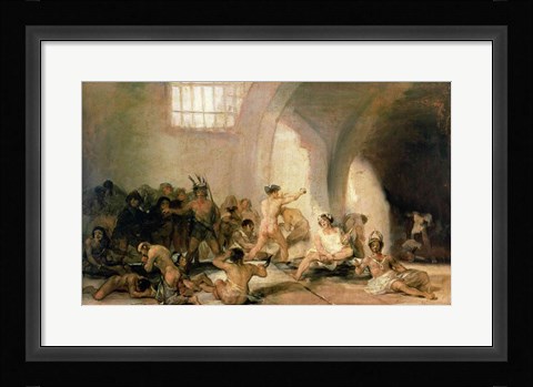 Framed Madhouse, 1812-15 Print