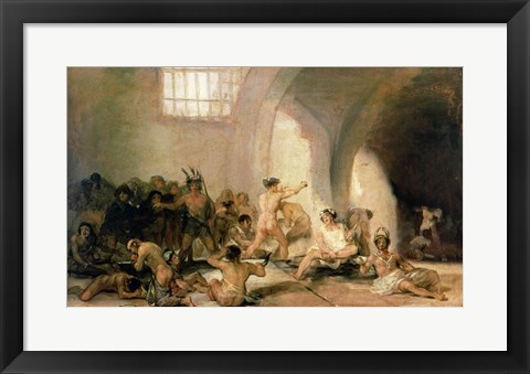 Framed Madhouse, 1812-15 Print