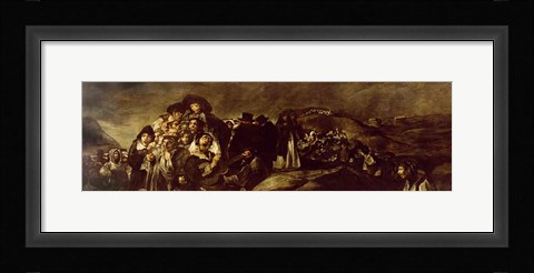 Framed Pilgrimage to San Isidro's Fountain Print