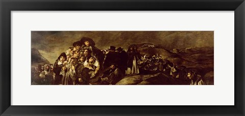 Framed Pilgrimage to San Isidro's Fountain Print