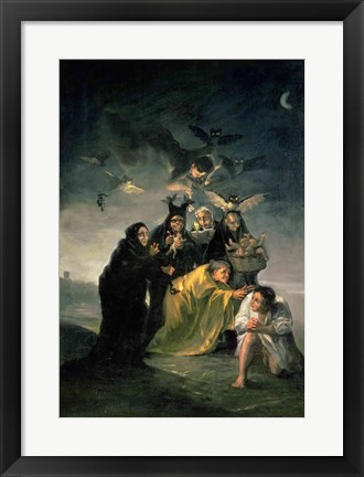 Framed Witches' Sabbath Print