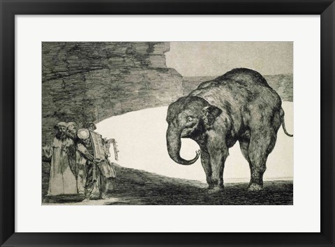 Framed Folly of Beasts, from the Follies series Print