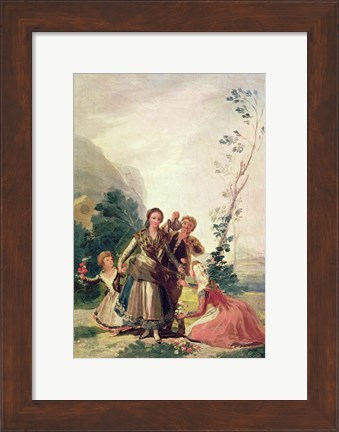 Framed Spring, 1786 Print