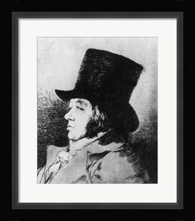 Framed Self Portrait Print