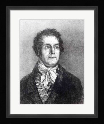 Framed Cyprien Gaulon Print