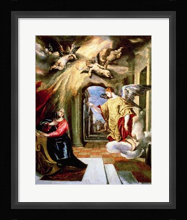 Framed Annunciation II Print