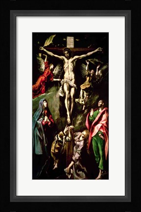 Framed Crucifixion Print