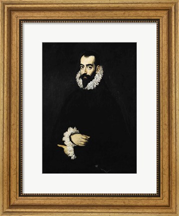 Framed Portrait of Juan Alfonso de Pimentel y Herrera Print