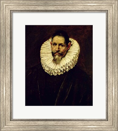 Framed Portrait of Jeronimo de Cevallos Print