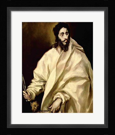 Framed St. Bartholomew, 1606 Print