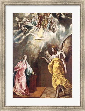 Framed Annunciation I Print