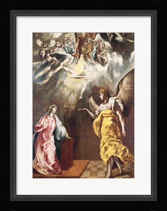Framed Annunciation I Print