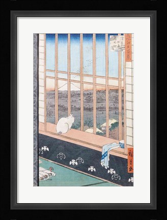 Framed Asakusa Rice Fields Print