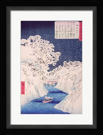 Framed Views of Edo Print