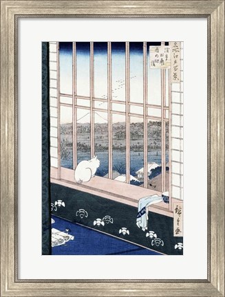 Framed Asakusa Rice Fields Print