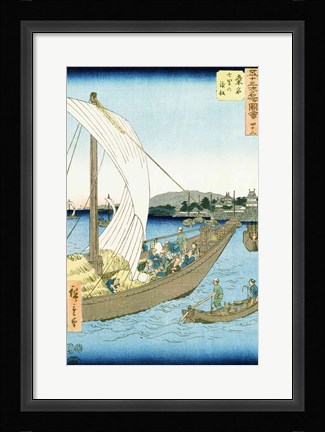 Framed Kuwana Landscape Print