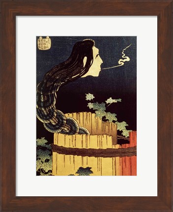 Framed Japanese Ghost Print