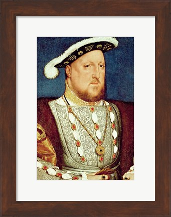 Framed King Henry VIII Print