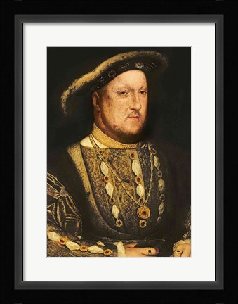 Framed Portrait of Henry VIII C Print