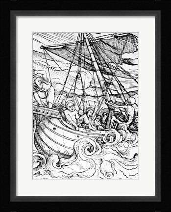 Framed Death and the Sailor Print