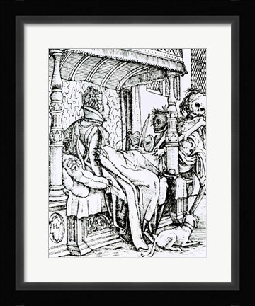 Framed Death and the Lady Print