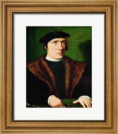 Framed Portrait of a Man Print