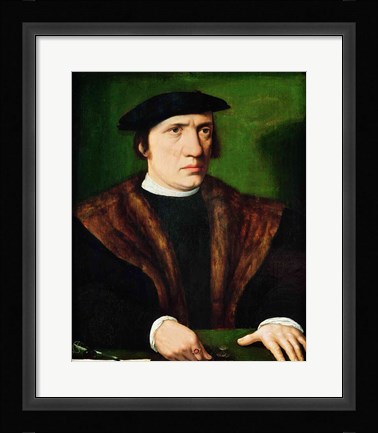 Framed Portrait of a Man Print