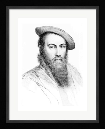 Framed Sir Thomas Wyatt Print