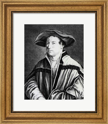 Framed Hans Holbein the Younger Print