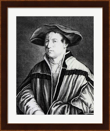 Framed Hans Holbein the Younger Print