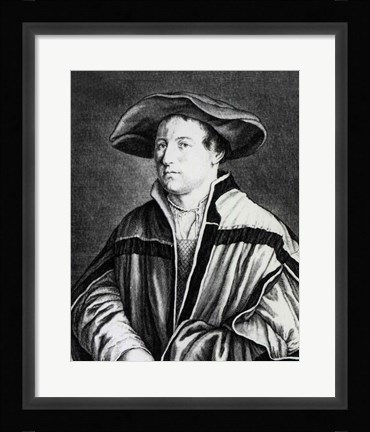 Framed Hans Holbein the Younger Print