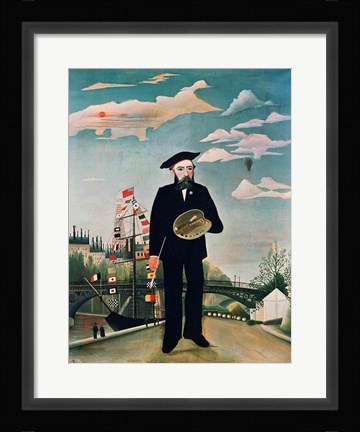 Framed Self Portrait Print