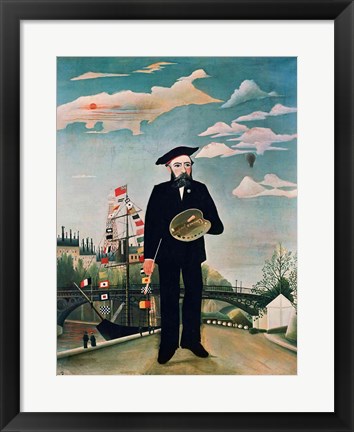 Framed Self Portrait Print