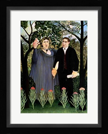 Framed Muse Inspiring the Poet Print