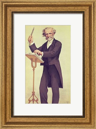 Framed Giuseppe Verdi Print
