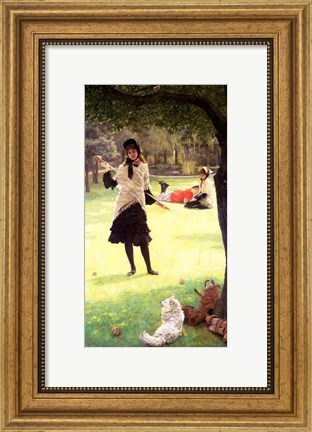 Framed Croquet Print