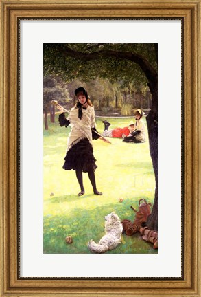 Framed Croquet Print